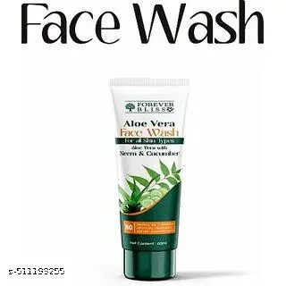 Zepham Aleo Vera Neem face Wash Face Wash For Glowing Skin | Spots And Tan removal and Brightening Face Wash (1 x 60ml)